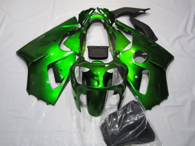 00-01 Grün Kawasaki ZX12R Motorrad Vollverkleidung