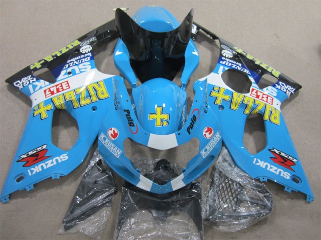 00-02 Blau Rizla Suzuki GSXR 1000 Motorrad Verkleidung