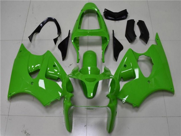 00-02 Grün Kawasaki ZX6R Motorrad Verkleidung