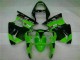 00-02 Grün Kawasaki ZX6R Motorrad Verkleidungen