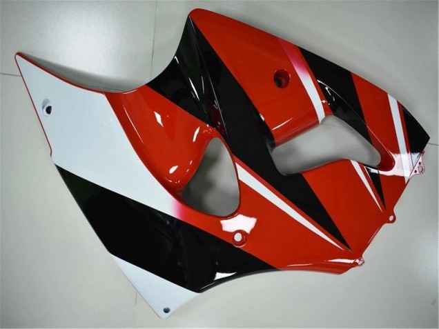 00-02 Rot Schwarz Weiß Kawasaki ZX6R Motorrad Verkleidung