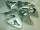 00-02 Silber Kawasaki ZX6R Motorrad Verkleidung