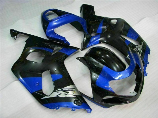 01-03 Blau Schwarz Suzuki GSXR 600/750 Motorrad Verkleidung