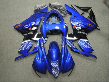 03-05 Blau Touch4 Kawasaki ZX10R Motorrad Verkleidung