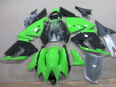 03-05 Schwarz Grün Kawasaki ZX10R Motorrad Verkleidung