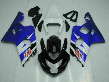 04-05 Blau Schwarz Suzuki GSXR 600/750 Motorrad Verkleidungen