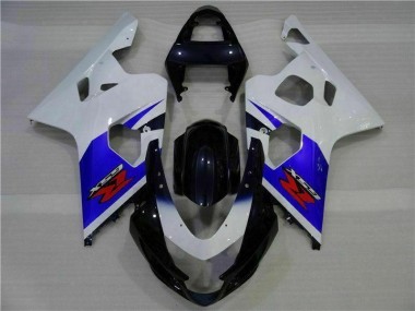 04-05 Blau Weiß Suzuki GSXR 600/750 Motorrad Vollverkleidung