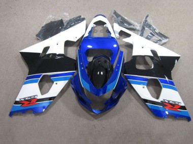 04-05 Blau Weiß Suzuki GSXR 600 Motorrad Verkleidung