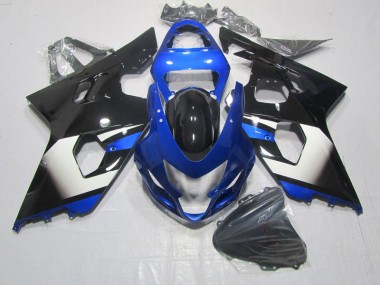 04-05 Schwarz Blau Suzuki GSXR 600 Motorrad Verkleidung