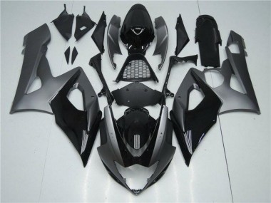 05-06 Grau Schwarz Suzuki GSXR 1000 Motorrad Verkleidung & Plastik