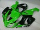 05-06 Grün Weiß Schwarz Kawasaki ZX6R Motorrad Verkleidung