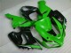 05-06 Grün Weiß Schwarz Kawasaki ZX6R Motorrad Verkleidung