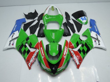 05-06 Motocard Kawasaki ZX6R Motorrad Verkleidung