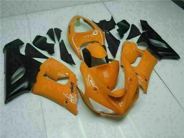 05-06 Orange Kawasaki ZX6R Motorrad Verkleidung