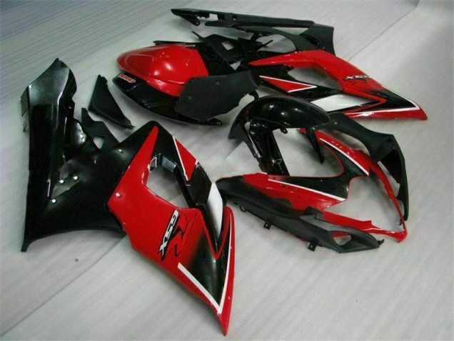 05-06 Rot Schwarz Suzuki GSXR 1000 Motorrad Vollverkleidung & Plastik