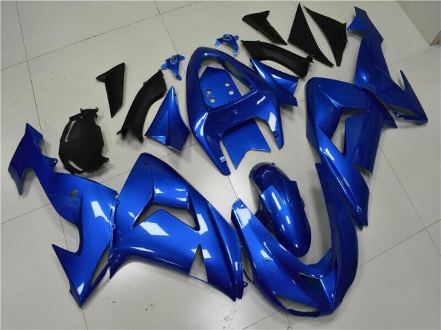 06-07 Blau Kawasaki ZX10R Motorrad Verkleidung