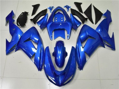 06-07 Blau Kawasaki ZX10R Motorrad Verkleidung