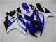 06-07 Blau Weiß Suzuki GSXR 600/750 Motorrad Verkleidung Komplett Sets