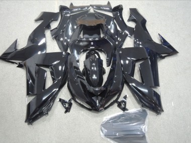 06-07 Schwarz Kawasaki ZX10R Motorrad Verkleidung