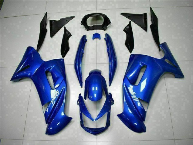 06-08 Blau Kawasaki EX650 Motorrad Verkleidung