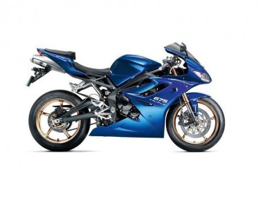 06-08 Blau Triumph Daytona 675 Triple Motorrad Verkleidung