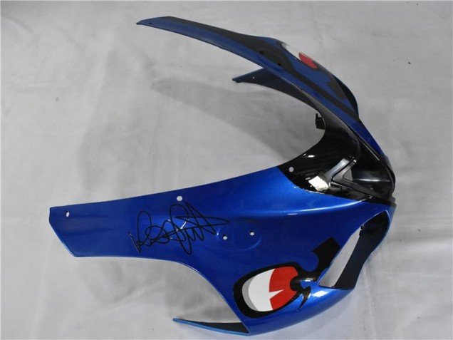 07-08 Blau Hai Kawasaki ZX6R Motorrad Verkleidung