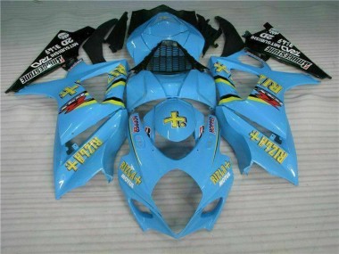 07-08 Blau Suzuki GSXR 1000 Motorrad Verkleidungen