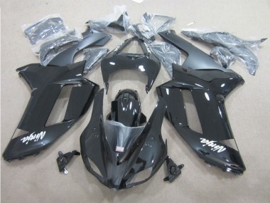 07-08 Schwarz Weiß Kawasaki ZX6R Motorrad Verkleidung