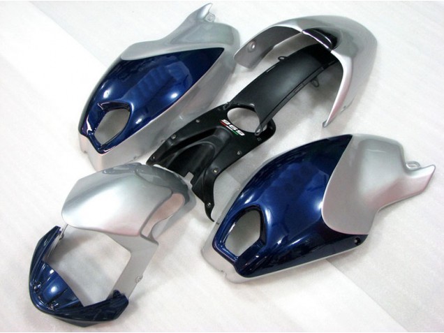 08-12 Blau Silber Ducati Monster 696 Motorrad Verkleidung