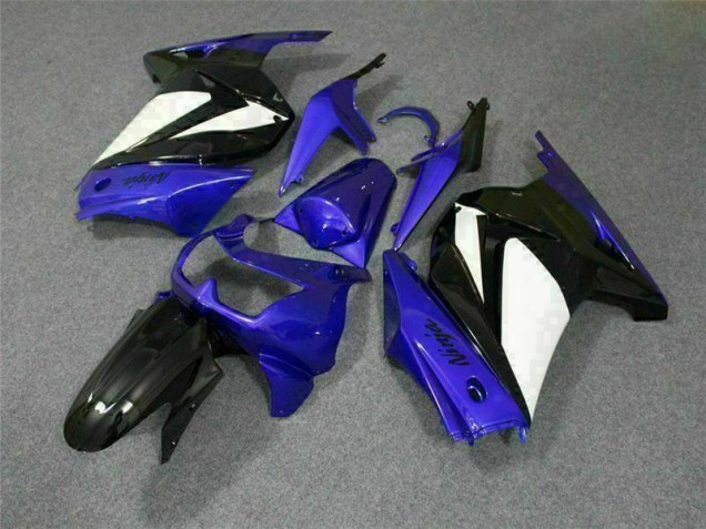 08-12 Blau Weiß Schwarz Ninja Kawasaki EX250 Motorrad Verkleidung