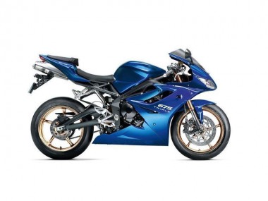 09-12 Blau Triumph Daytona 675 Triple Motorrad Verkleidung