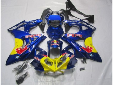 09-14 Gelb Blau Red Bull BMW S1000RR Motorrad Verkleidung