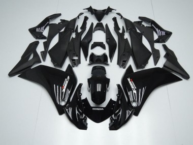 11-13 Schwarz Honda CBR250RR Motorrad Verkleidung