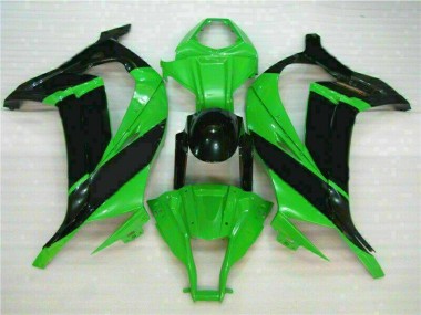 11-15 Grün Schwarz Kawasaki ZX10R Motorrad Verkleidung & Plastik