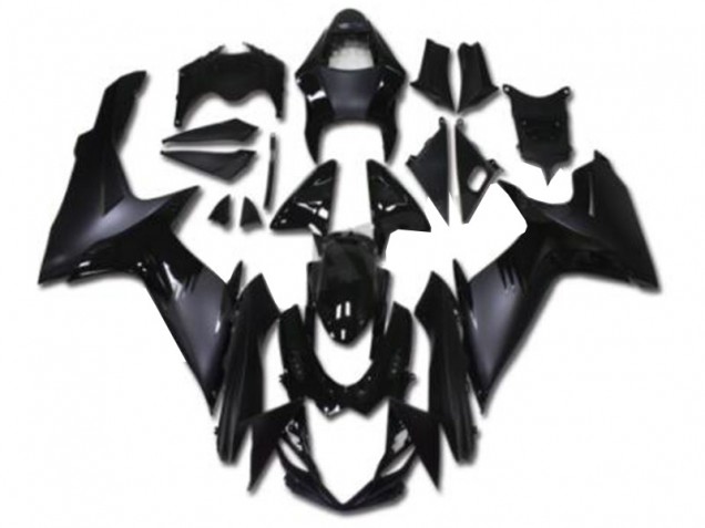 11-21 Schwarz Suzuki GSXR 600/750 Motorrad Verkleidung