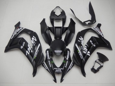 16-19 Schwarz Racing Team Ninja Kawasaki ZX10R Motorrad Verkleidung