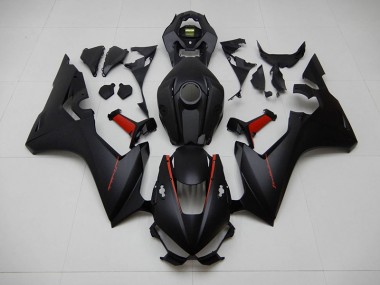 17-20 Schwarz mit roter Fireblade Honda CBR1000RR Motorrad Verkleidung