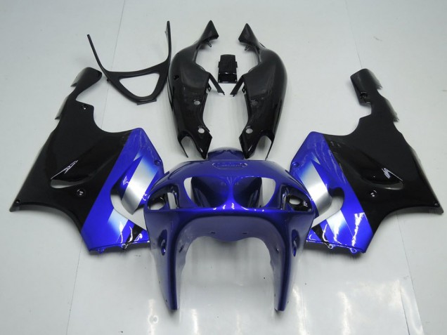 96-03 Blau und Schwarz Kawasaki ZX7R Motorrad Verkleidung