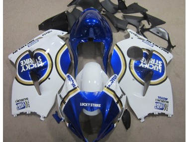 96-07 Blaus Motul Weiß Lucky Strike Suzuki GSXR 1300 Hayabusa Motorrad Verkleidung