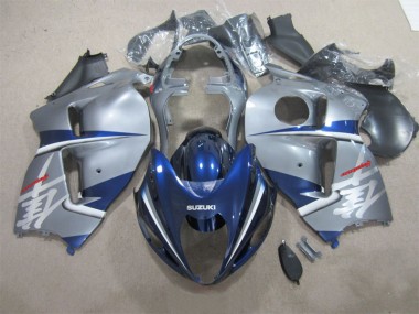 96-07 Silber Blau Suzuki GSXR 1300 Hayabusa Motorrad Verkleidung