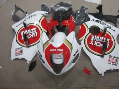 96-07 Weiß Lucky Strike Motul Suzuki GSXR 1300 Hayabusa Motorrad Verkleidung